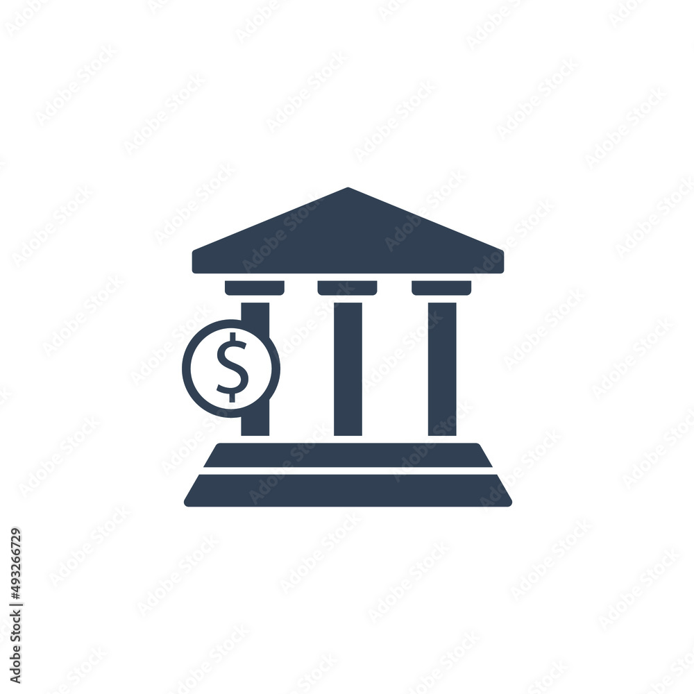 bank icons symbol vector elements for infographic web bank icons symbol vector elements for infographic web