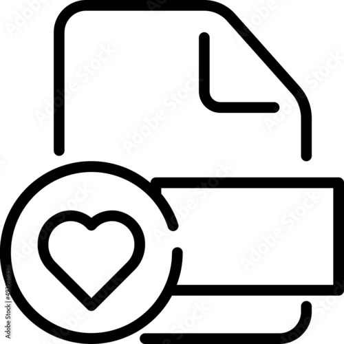 favourite file icon