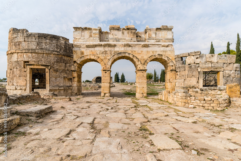 The gates of the holy city hierapolis