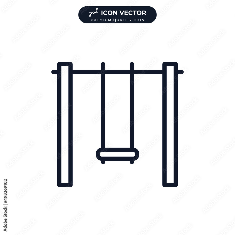 swing icon symbol template for graphic and web design collection logo vector illustration swing icon symbol template for graphic and web design collection logo vector illustration