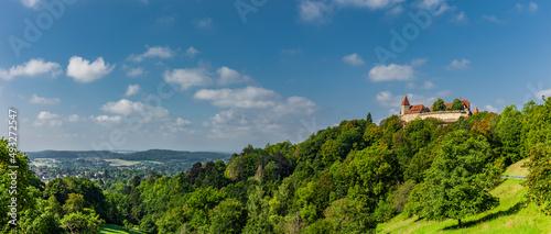 Blick auf die Veste Coburg in Oberfranken