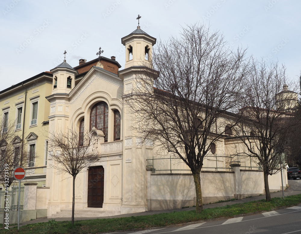 Fototapeta premium Madonna del Buon Consiglio church in Turin