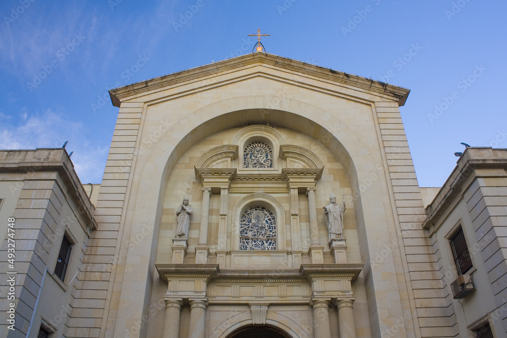 Parish of Our Lady of Grace at Plaza de la Montaneta in Alicante, Spain