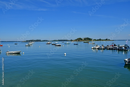 Sarzeau, France - june 6 2021 : Logeo port © PackShot