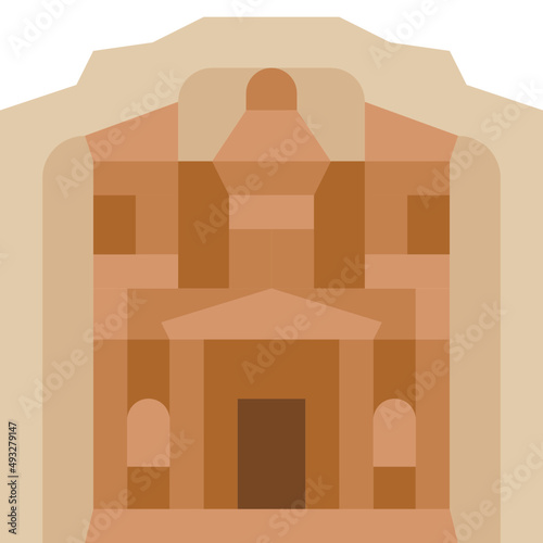 petra flat icon