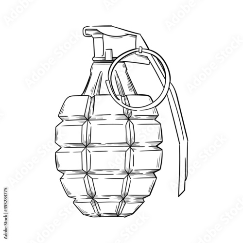 illustration grenade gunpowder weapon ammunition