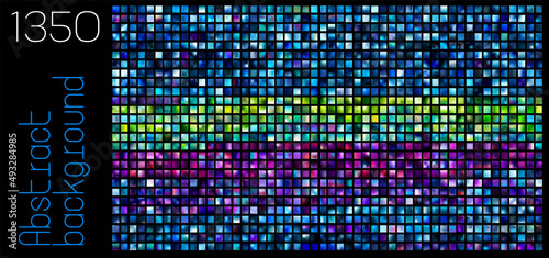 Creative vector illustration of abstract background gradient, blur big set. Art design colorful blurred background collection template.