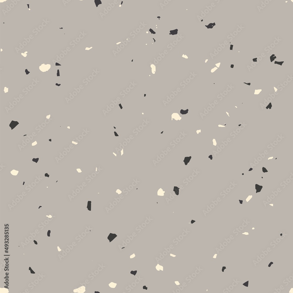 Terrazzo seamless pattern. Flooring mosaic texture. Vector floor with natural stones, granite, marble, quartz Terrazzo seamless pattern. Flooring mosaic texture. Vector floor with natural stones, granite, marble, quartz