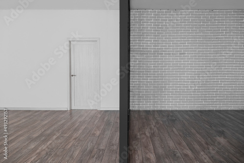 View of big empty room with...