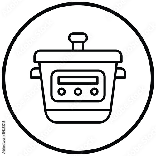 Vector Design Cooker Icon Style