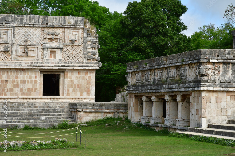 Uxmal; United Mexican State - may 18 2018 : pre Columbian site