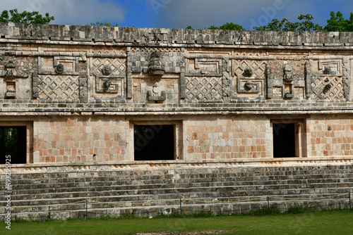 Uxmal; United Mexican State - may 18 2018 : pre Columbian site