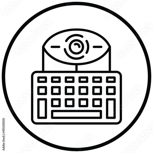 Vector Design Keylogger Icon Style