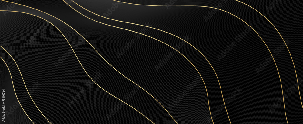 Premium background design with diagonal dark and gold line pattern ...
