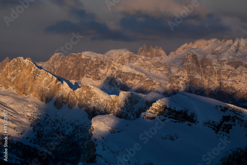 Obraz na płótnie Dolomites w salonie