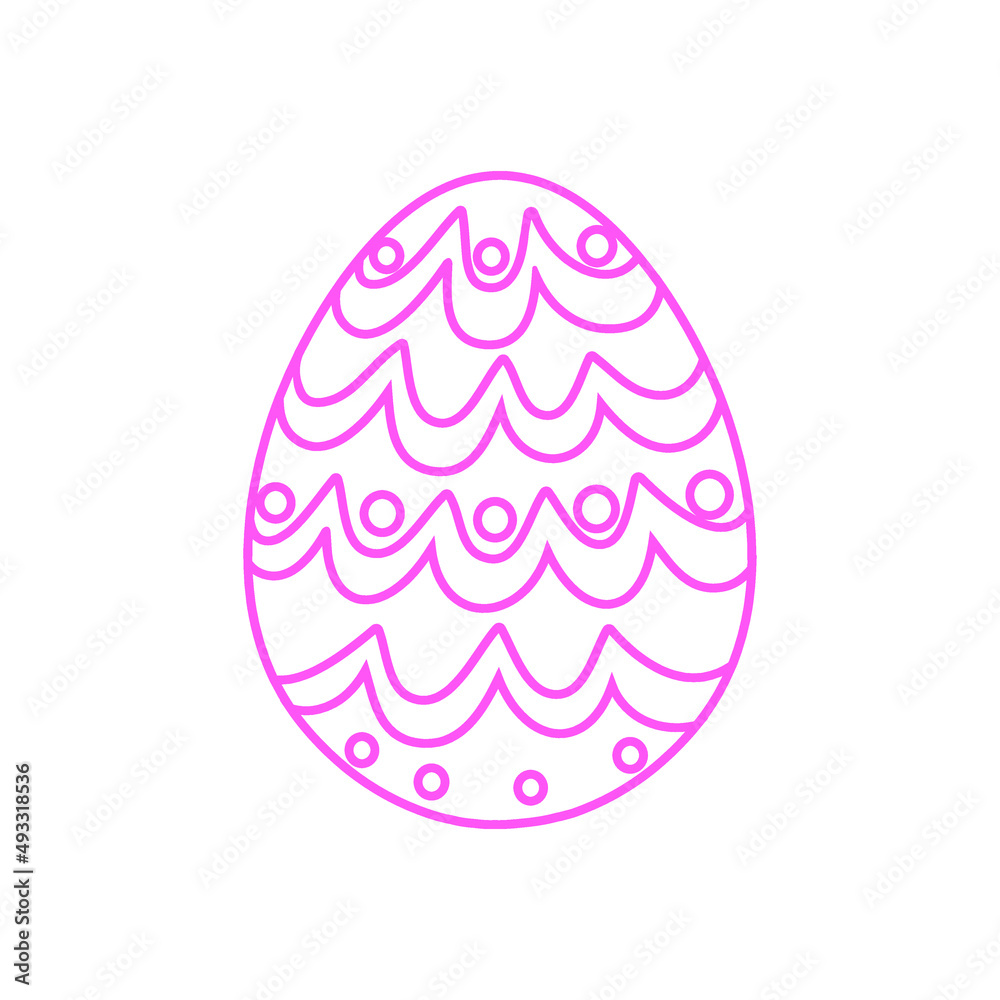 Easter egg icon vector. Easter illustration sign collection. egg symbol or logo. Easter egg icon vector. Easter illustration sign collection. egg symbol or logo.