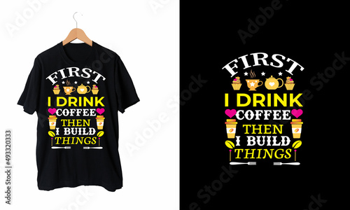 Coffee T-shirt Design