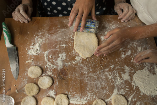 Roll the dough out