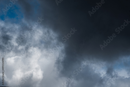 Spring sky after a thunderstorm