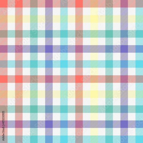 Easter Tartan plaid. Pattern Scottish cage