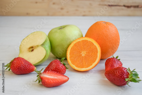 fruits on the table