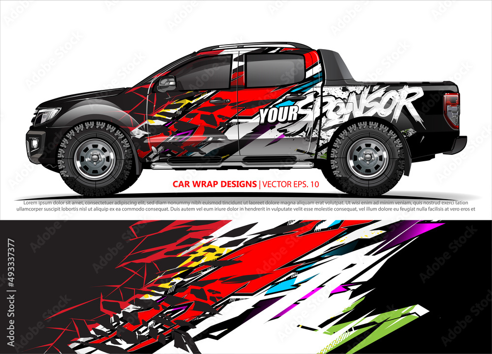 truck graphics. modern camouflage design for vehicle vinyl wrap truck graphics. modern camouflage design for vehicle vinyl wrap