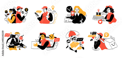 Business travel or delivery set