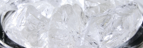 Rock Crystal.Natural Crystal Quartz banner background.Natural Stone.Useful precious minerals