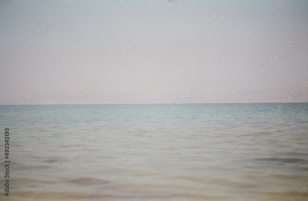 Horizon at the dead sea Horizon at the dead sea