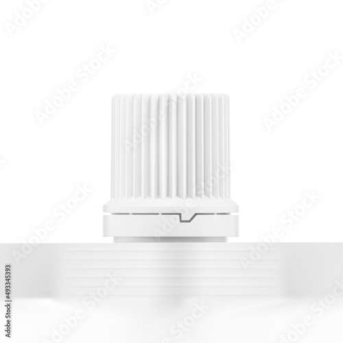 Spout cap for pouch bag isolated on white background. Vector illustration. Can be use for template your design, presentation, promo, ad. EPS10. 