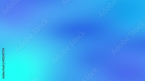 4K High Res footage of Looped Multicolored Animated Gradient Abstract Background Video