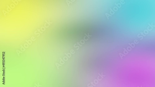 4K High-Res footage of Looped Multicolored Animated Gradient Abstract Background Video