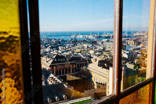 View of the city of Genova