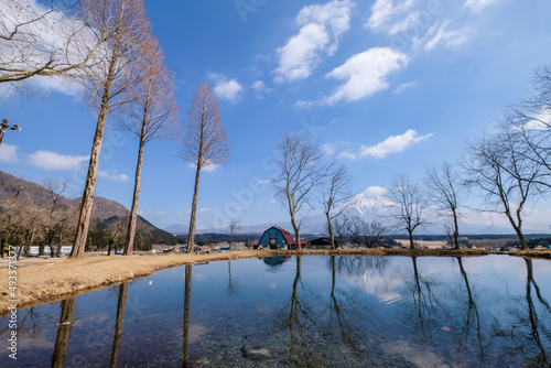 静岡県富士宮市朝霧高原のキャンプ場