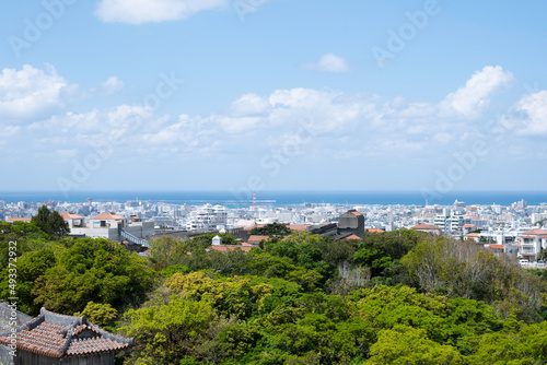 View of Naha City from Shuri Castle