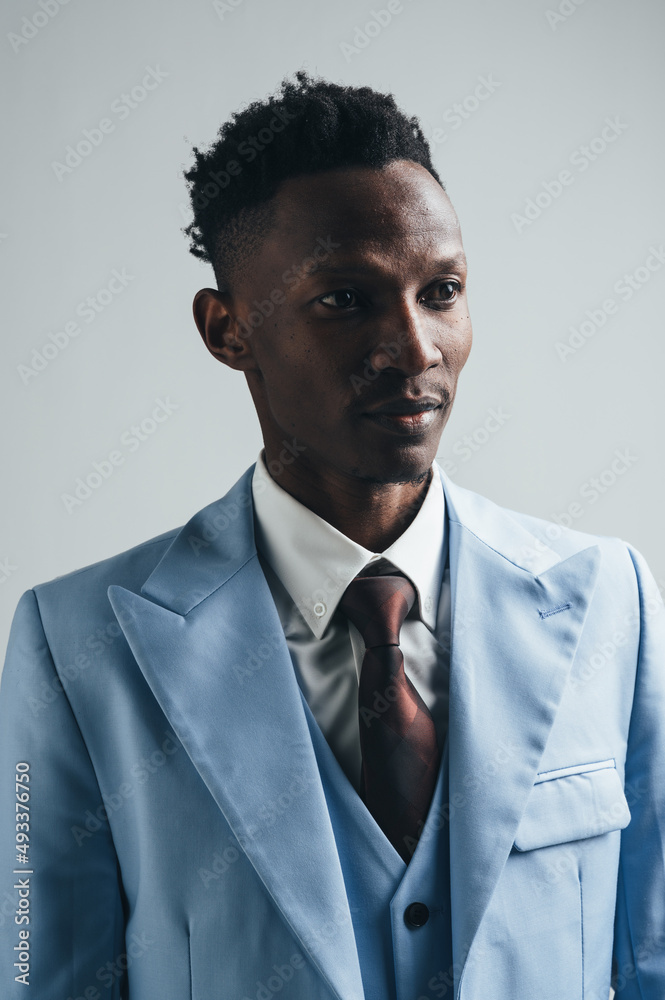 Portrait of a black businessman Portrait of a black businessman