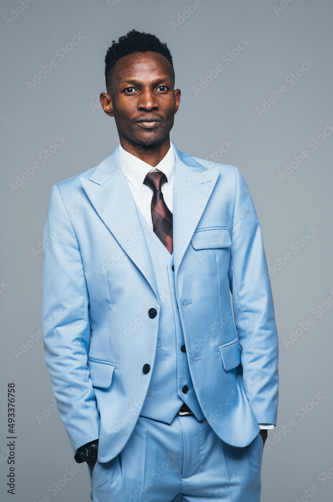 Portrait of a black businessman Portrait of a black businessman