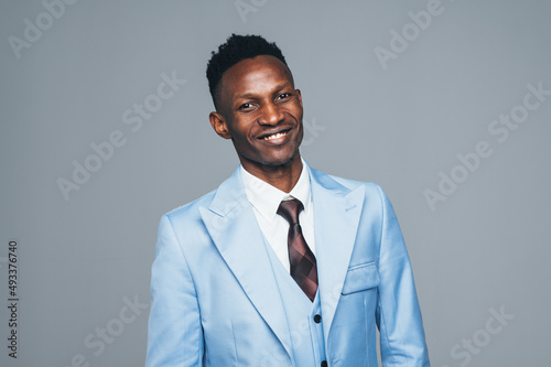 Portrait of a black businessman
