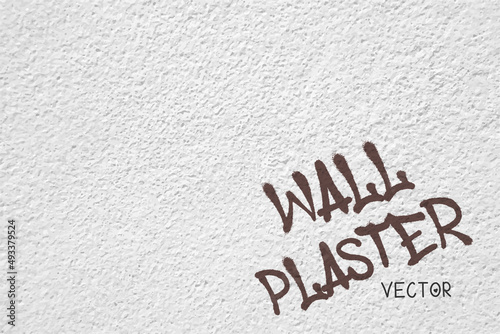 Wall Plaster effect. Vector Design. Text can easily be removed. EPS 10.