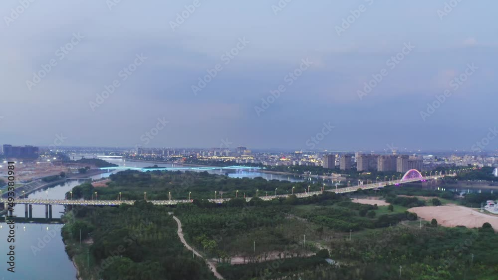 aerial view of modern cityscape of quzhou at twilight
aerial view of modern cityscape of quzhou at twilight