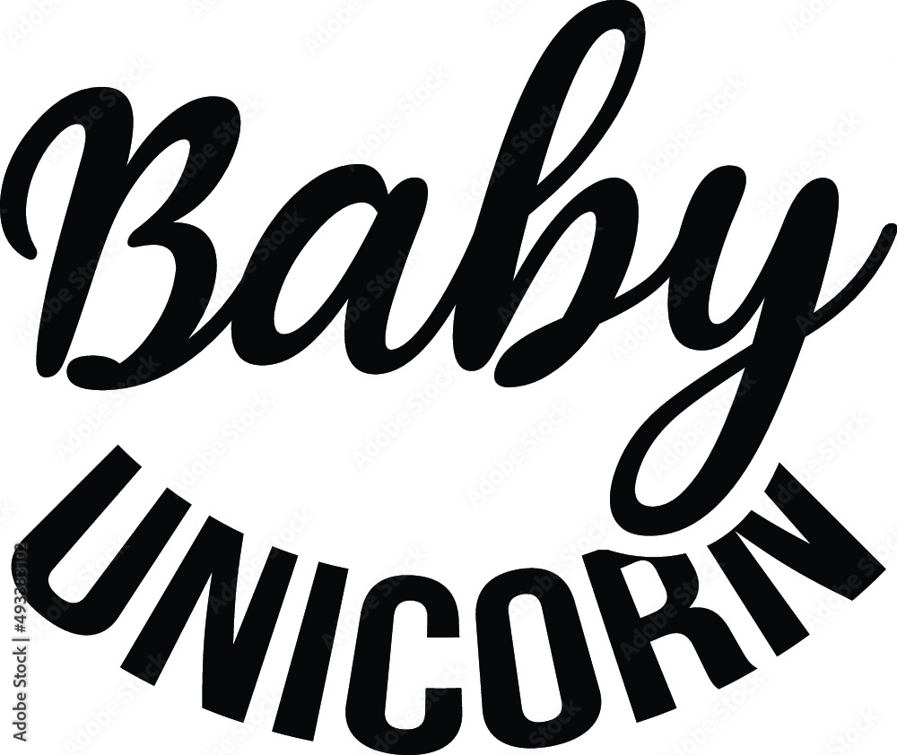 Obraz premium Unicorn Quotes Svg Design
