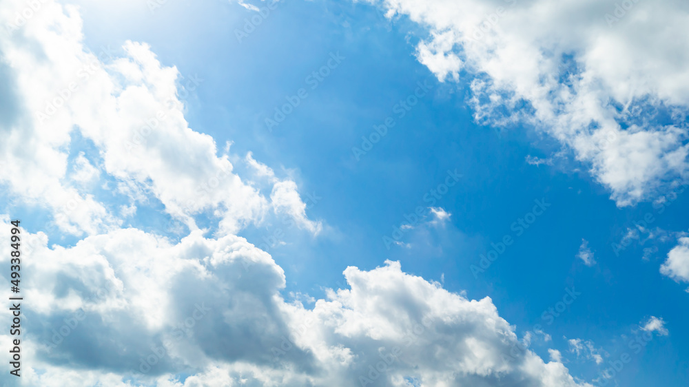 Obraz premium 青空・雲