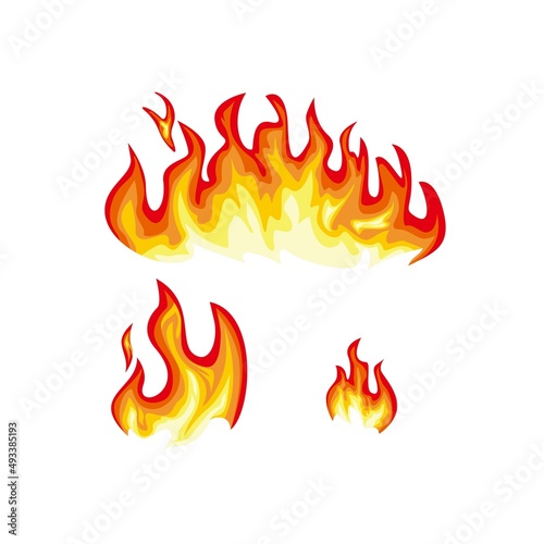 fire icon vector