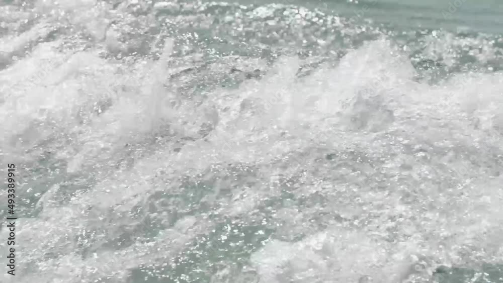 Close up into the Lachine Rapids where water flow rapidly with fast debit. Shot in slow motion 59,94fps. Close up into the Lachine Rapids where water flow rapidly with fast debit. Shot in slow motion 59,94fps.