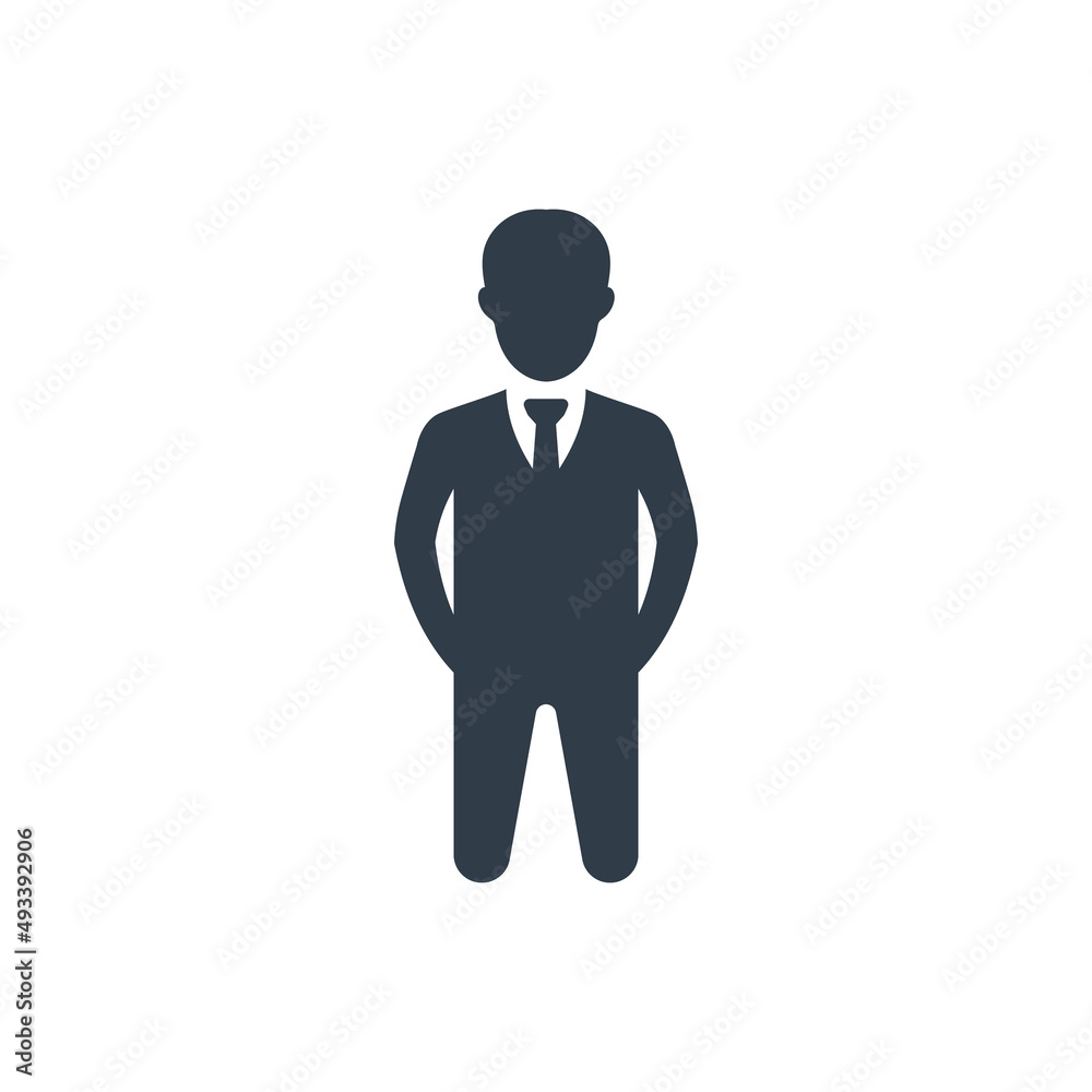 Business man icon Business man icon