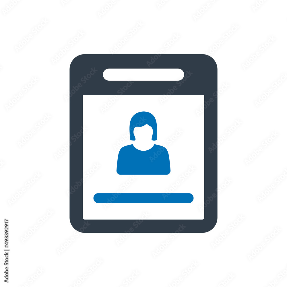 Card identity icon Card identity icon