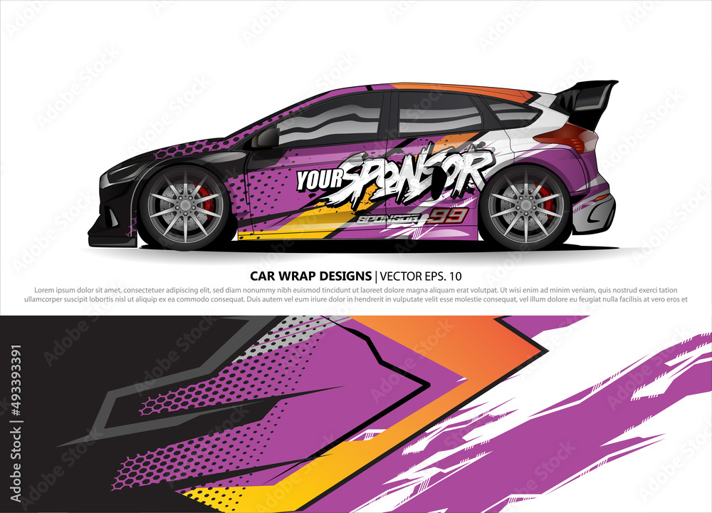 car wrap design. simple lines with abstract background vector concept for vehicle vinyl wrap and automotive decal livery
car wrap design. simple lines with abstract background vector concept for vehicle vinyl wrap and automotive decal livery