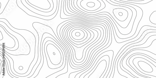 Vector contour lines topographic map background. Topography and geography map grid abstract backdrop. Business concept. Vector illustration