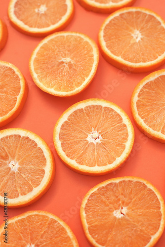 .Juicy oranges