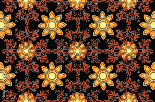 Indonesian batik motif, Batik is a technique of wax-resist dyeing applied to whole cloth, or cloth made using this technique originated from Indonesia